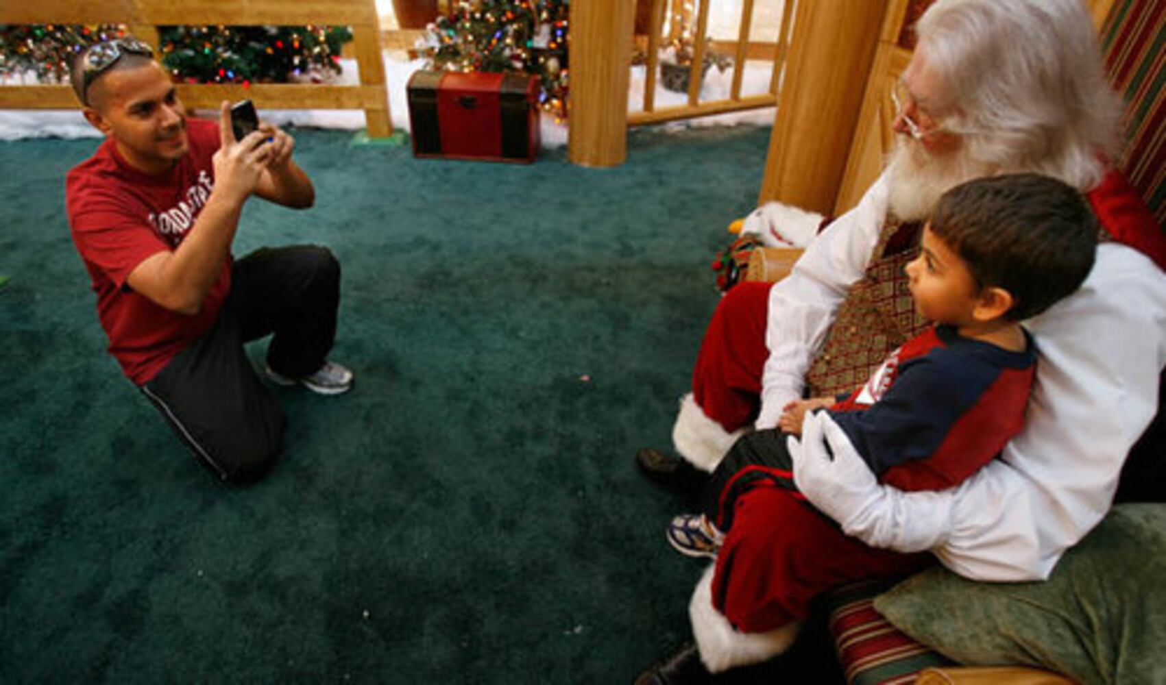 Santa Claus at Mall of Georgia