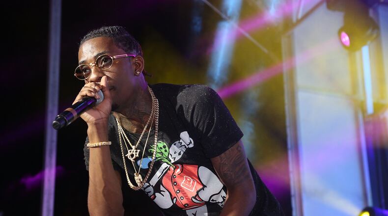Atlanta's Rich Homie Quan will perform at Tuesday's Hawks season opener. Photo: Getty Images.