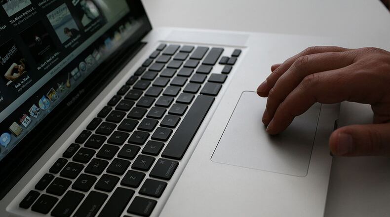 File photo of a Macbook laptop.