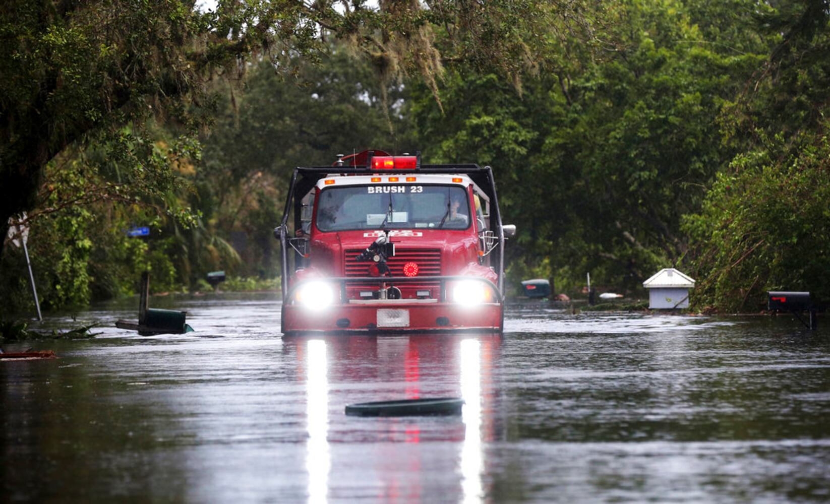 Photos: Hurricane Irma makes landfall in Florida, leaves damage behind