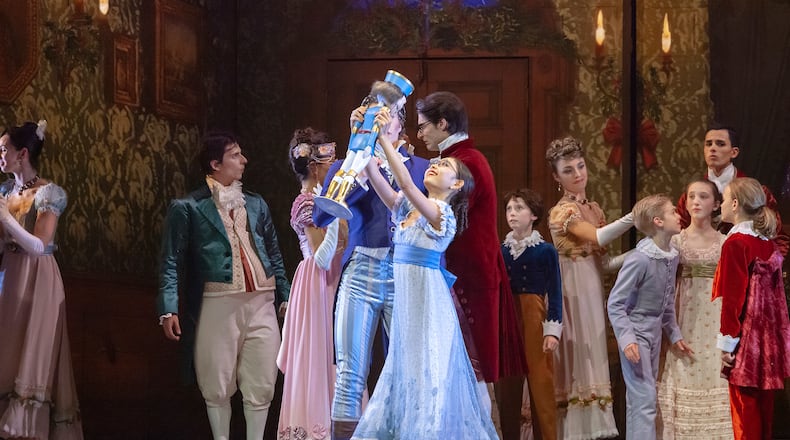 As multiple dance companies stage productions of "The Nutcracker" around the metro area this holiday season, rising young dancers will shine in key roles. (Courtesy of Kim Kenney)