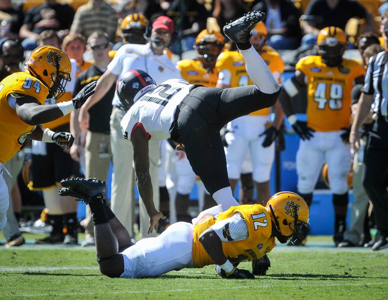 Owls celebrate historic win
