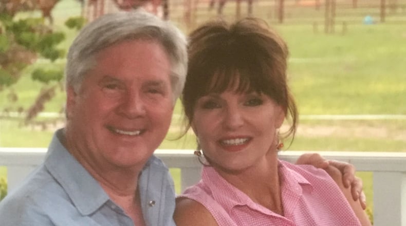 Claud "Tex" McIver and his wife Diane, are shown in undated family photos.  McIver was indicted on malice murder and other charges in the shooting death of his wife in September. FAMILY PHOTO