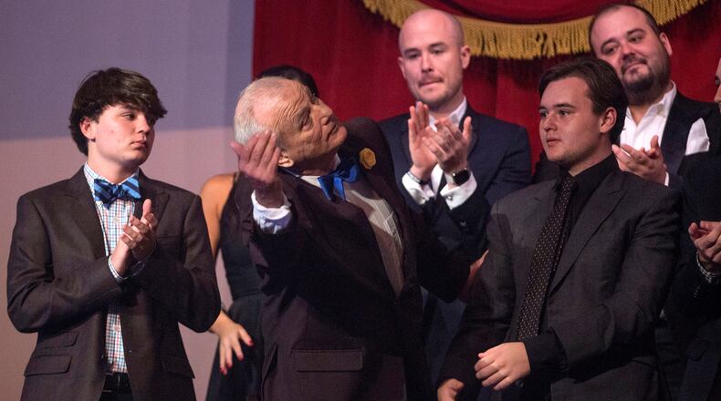 WASHINGTON, DC - OCTOBER 23: Bill Murray receives the 19th Annual Mark Twain Prize at the Kennedy Center on October 23, 2016 in Washington, DC. (Photo by Leigh Vogel/Getty Images)
