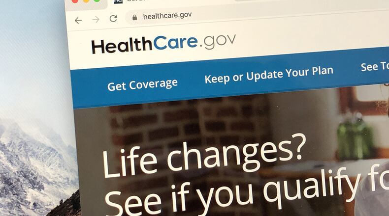 A proposal by Georgia Gov. Brian Kemp under consideration at the Trump administration would block Georgians' access to the health insurance shopping website healthcare.gov. Georgians who try to access the website would be diverted to information about private insurance sellers. (PHOTO via Dreamstime/TNS)