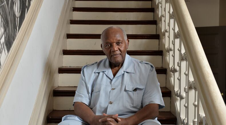 Portrait of Lonnie King at Hammonds House Museum in Atlanta on Friday, August 9, 2013. In 1963, for different, yet similar reasons, Lonnie King, Shirley Alexander, Eunice Lawrence Harvey and Charles Black, each made it to the historic March on Washington. Now, 50 years later, each of them recounts their story about why they went to the march, what they experienced and how the events shaped them.