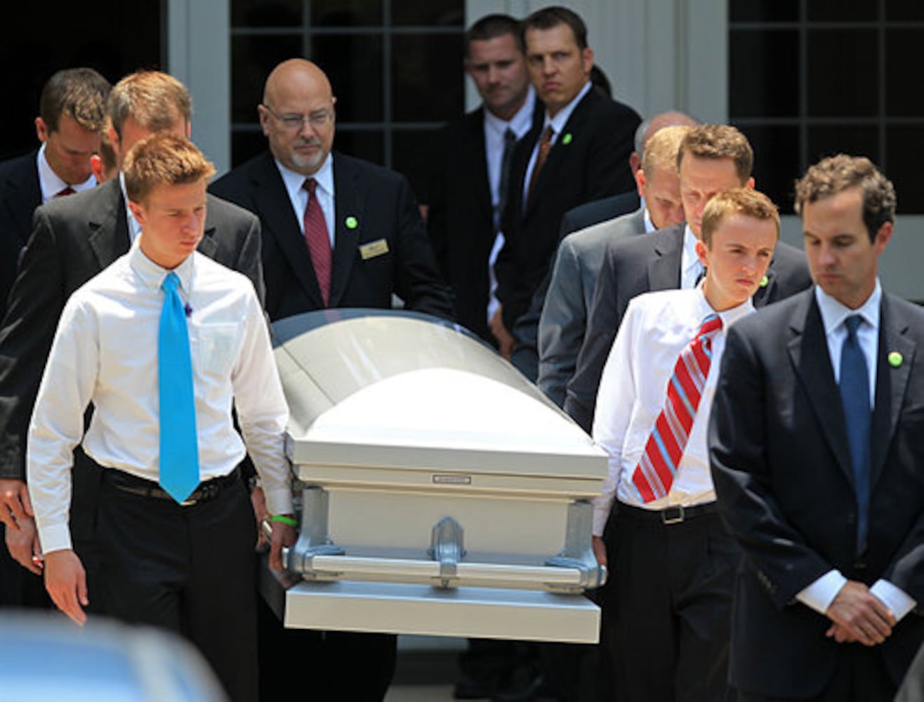 Funeral for Griffin and Jake Prince