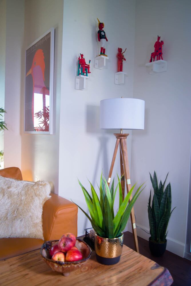 Midtown Atlanta condo is an artists’ oasis
