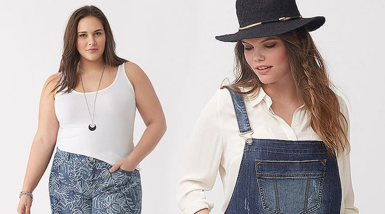 Stylish denim shorts and more at Lane Bryant.