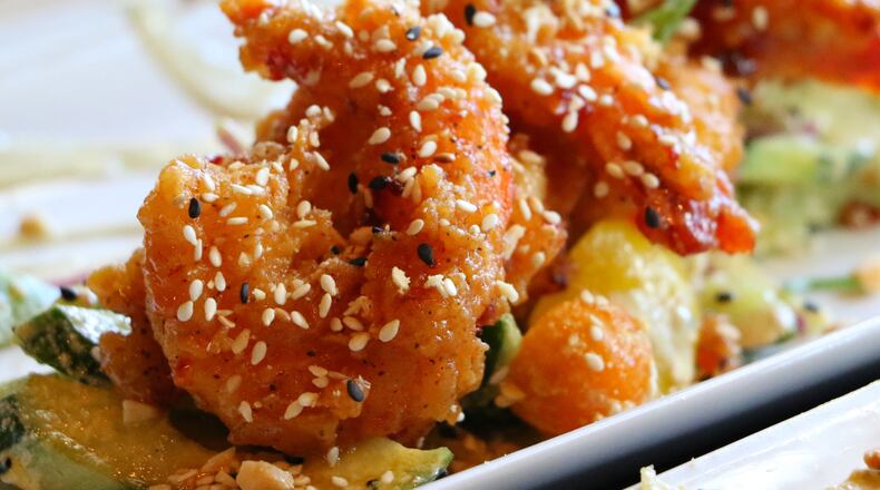 Bang Bang Shrimp at Secreto / Photo courtesy of Secreto