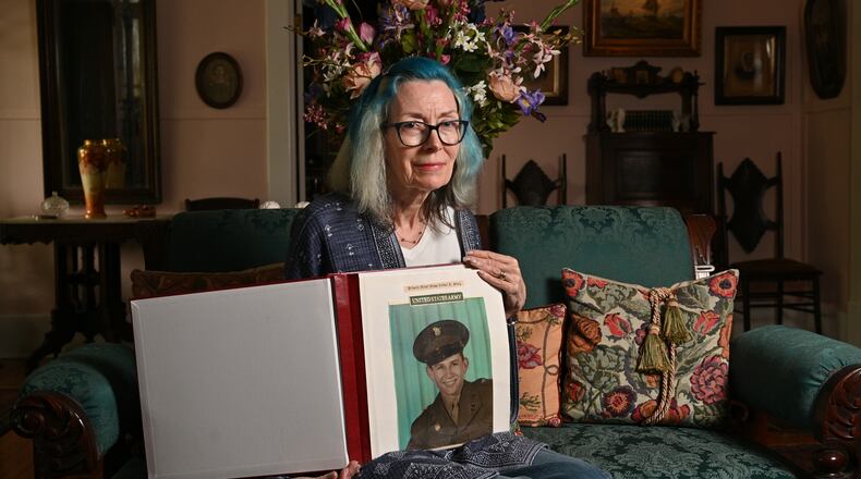 Judy Wade, Medal of Honor recipient Luther Story's niece, submitted DNA samples from her family for the military’s analysis of Story's remains. Finally accounted for, the Korean War hero will be reinterred with military honors at Andersonville National Cemetery during a public ceremony at 2 p.m. on Memorial Day. (Hyosub Shin / Hyosub.Shin@ajc.com)
