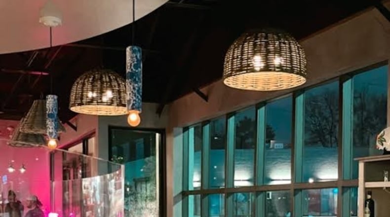 The interior of Alici in Midtown.