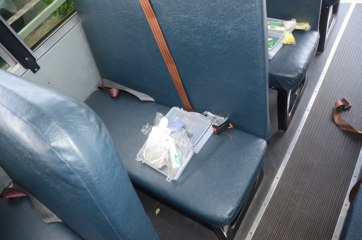 Photos: School bus shooting investigation
