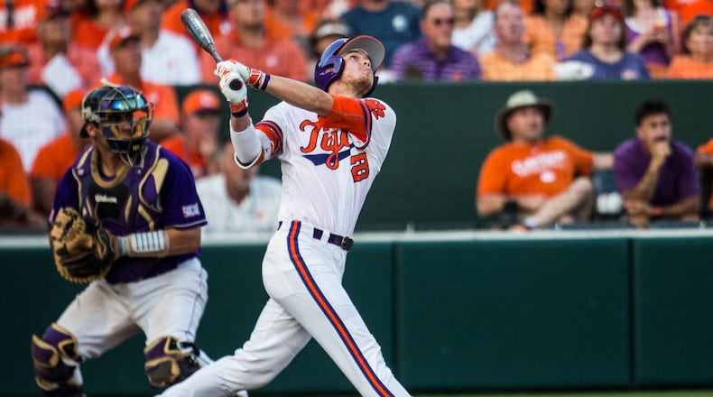 Clemson’s Seth Beer is the first freshman to earn college baseball’s top individual award. (AP file photo)