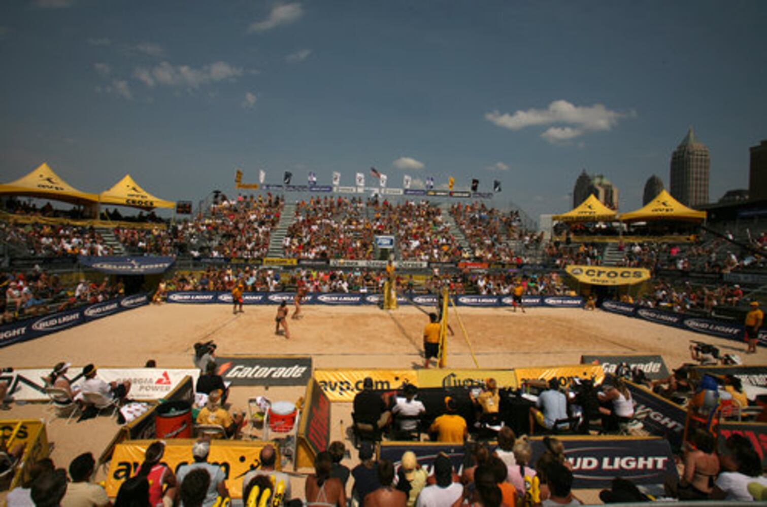 Beach volleyball in Atlanta