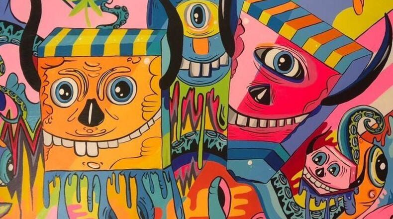 'Hemp Hemp Hooray' by Maxx Feist, who is one of the artist vendors for the Tour de Art. (Photo courtesy of Maxx Feist)