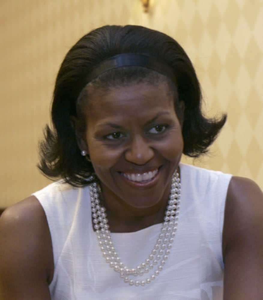 Michelle Obama's hair through the years