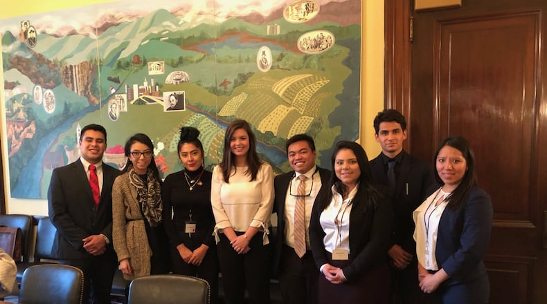 This group went to Washington D.C. to advocate for the approval of a bill that would favor undocumented youth. (Photo courtesy of Marisol Estrada).