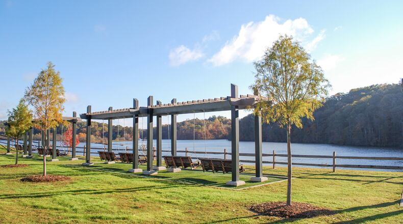 Morgan Falls Overlook Park, on the Chattahoochee River in Sandy Springs, is getting a rain garden that will naturally clean and treat stormwater runoff. The garden will be formally dedicated on May 10. CITY OF SANDY SPRINGS