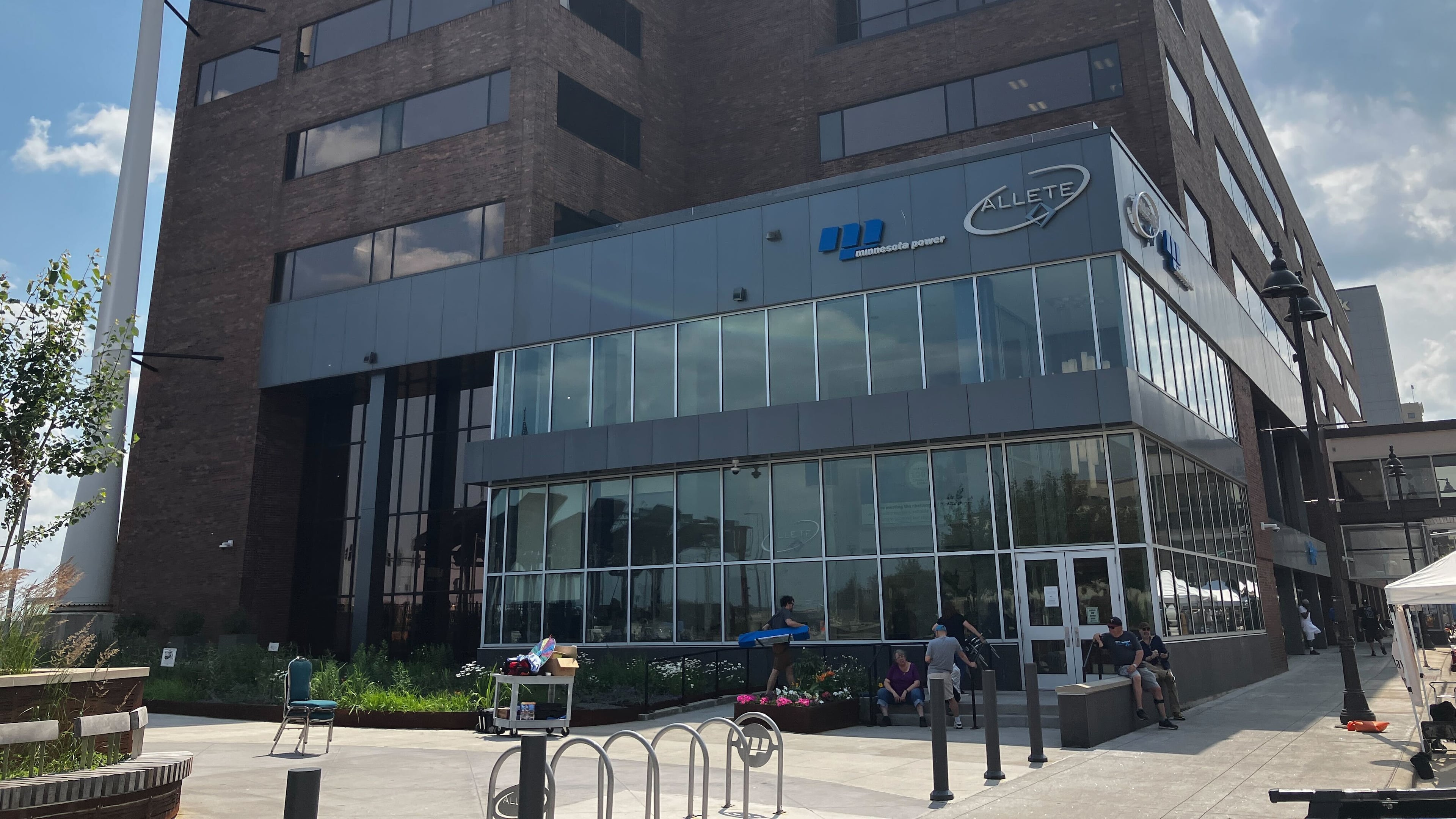 Allete and Minnesota Power headquarters in Duluth, Minn., is shown in 2024. (Brooks Johnson/Star Tribune via AP)