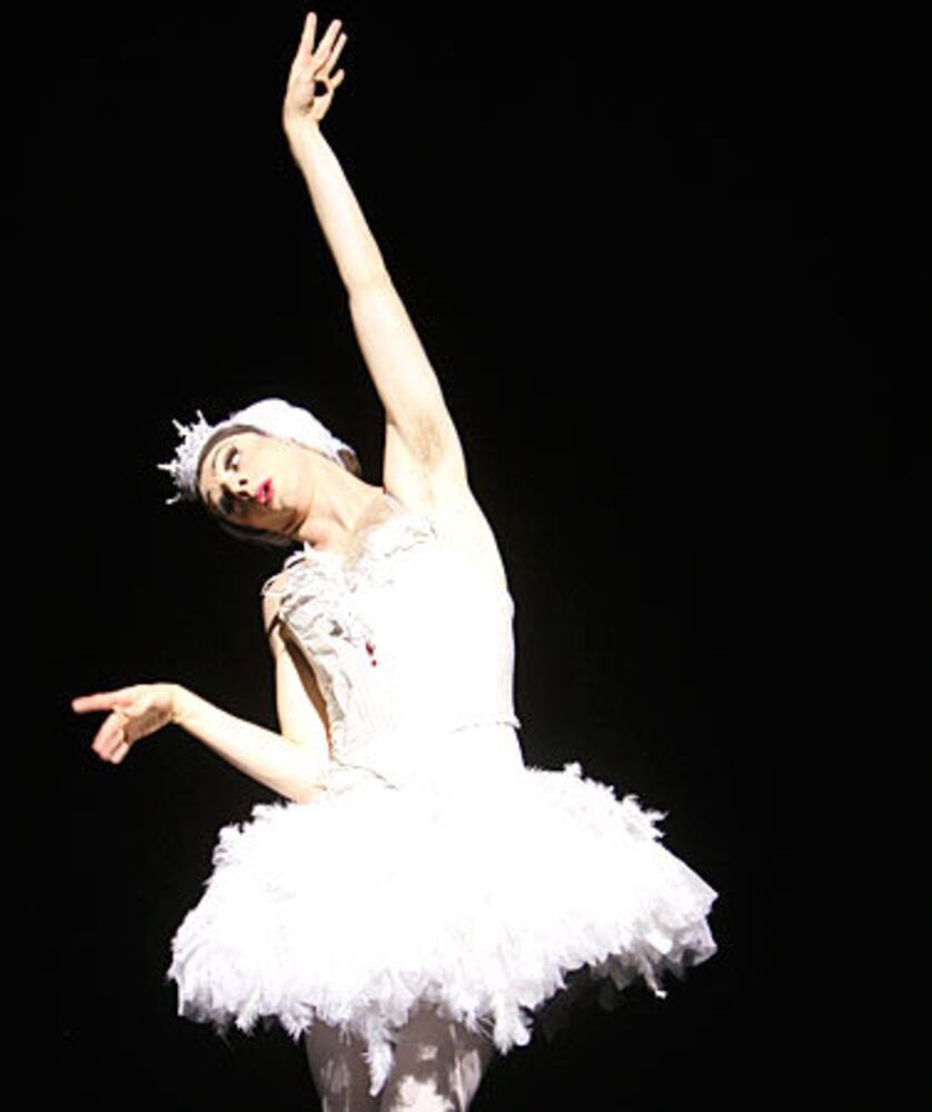 The Trocks, an all male ballet company