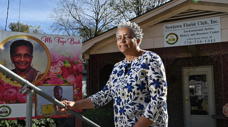 The Rev. Rose Johnson is executive director of the Newtown Florist Club, a 72-year-old organization in Gainesville that started as a social club but now works on resolving concerns related to voter engagement, criminal justice reform, Black health disparities and housing, among other issues. The organization is just one of many efforts Johnson is involved in that work to improve the quality of life in Hall County. (Hyosub Shin / Hyosub.Shin@ajc.com)