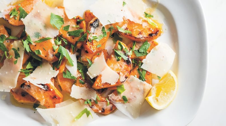 You could use any kind of winter squash in this dish from Davis Tanis’ new book, “Davis Tanis Market Cooking.” Contributed by Evan Sung