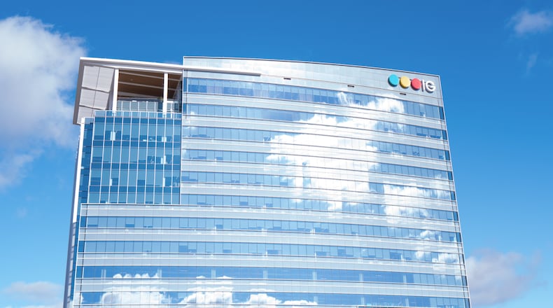 Insight Global's headquarters is in the Twelve24 office tower in Dunwoody. (Courtesy of Insight Global)