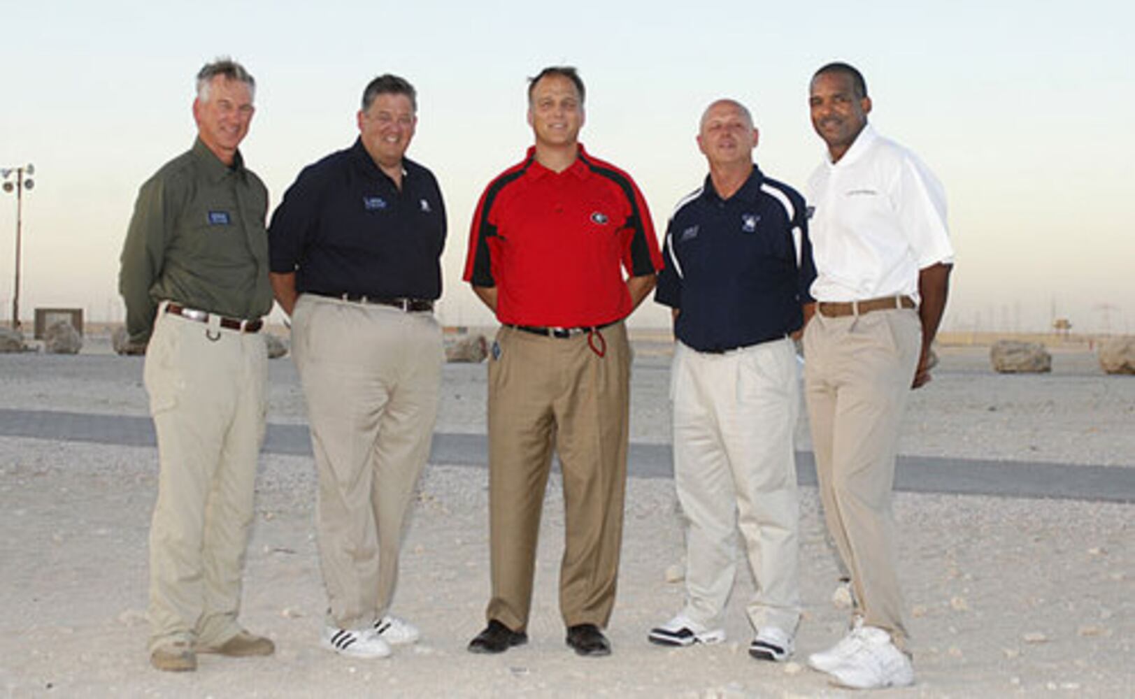 Georgia coach Mark Richt goes to Iraq