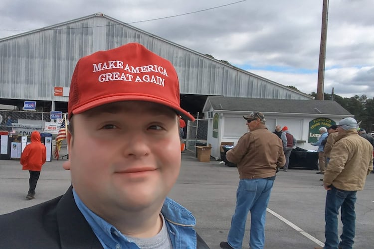 Republican activist Brad Barnes was recently named a "special adviser" to Georgia Republican Party Chair Josh McKoon. Barnes has amplified white nationalist themes on social media. (Screenshot)