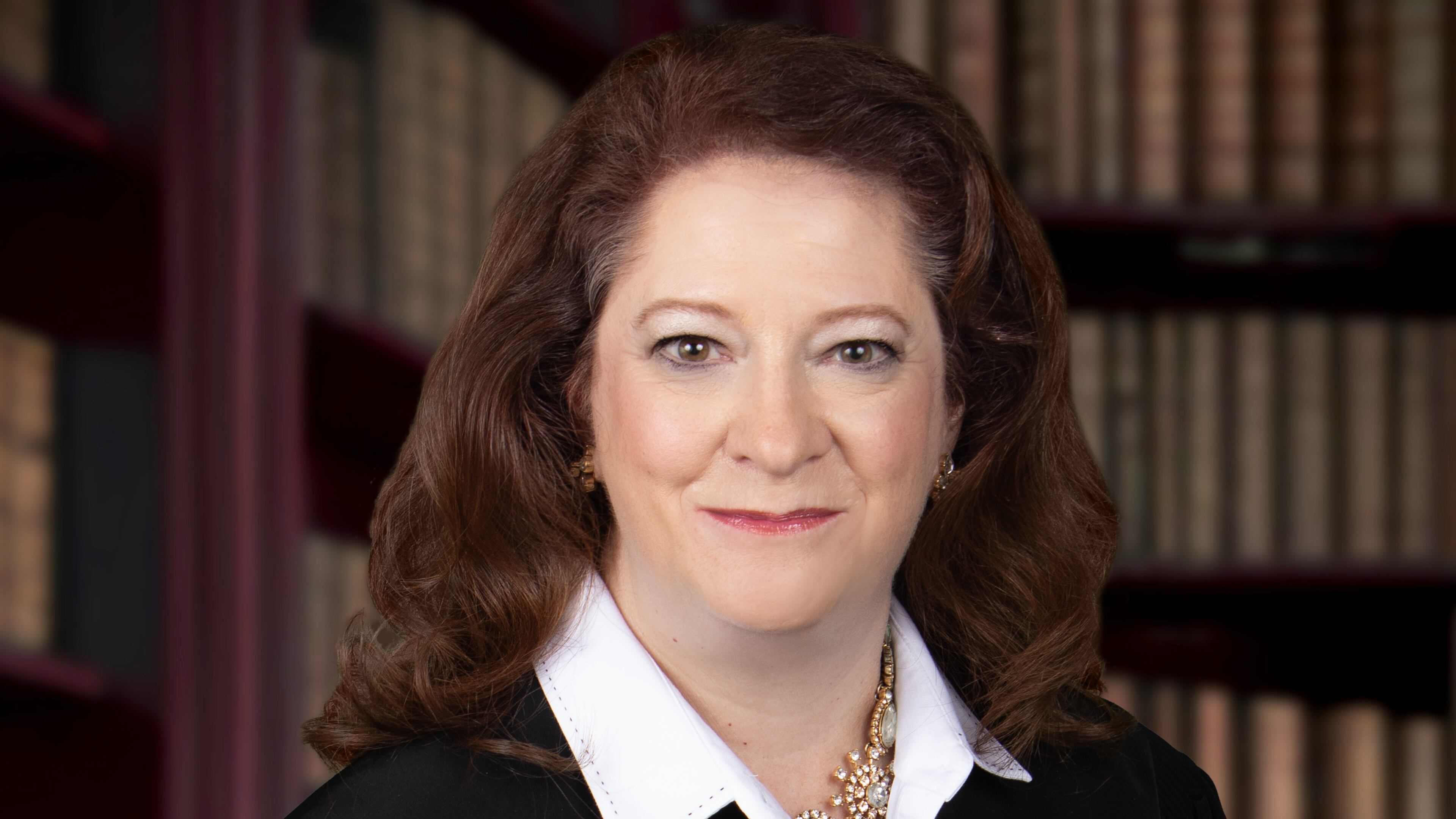 This undated photo provided by Mortensen Photography shows Wisconsin Appeals Court Judge Maria Lazar. (Rick Swearingen/Mortensen Photography via AP)