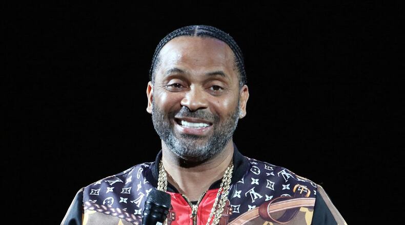 -- Mike Epps
The "In Real Life Comedy Tour" featuring Mike Epps played the first of four sold-out shows (two nights) in a socially distanced and limited seating setup at State Farm Arena on Friday night, May 7, 2021. Also on the bill were Karlous Miller, Kountry Wayne, DC Young Fly, Lavell Crawford and Henry Welch. (Photo: Robb Cohen for The Atlanta Journal-Constitution)