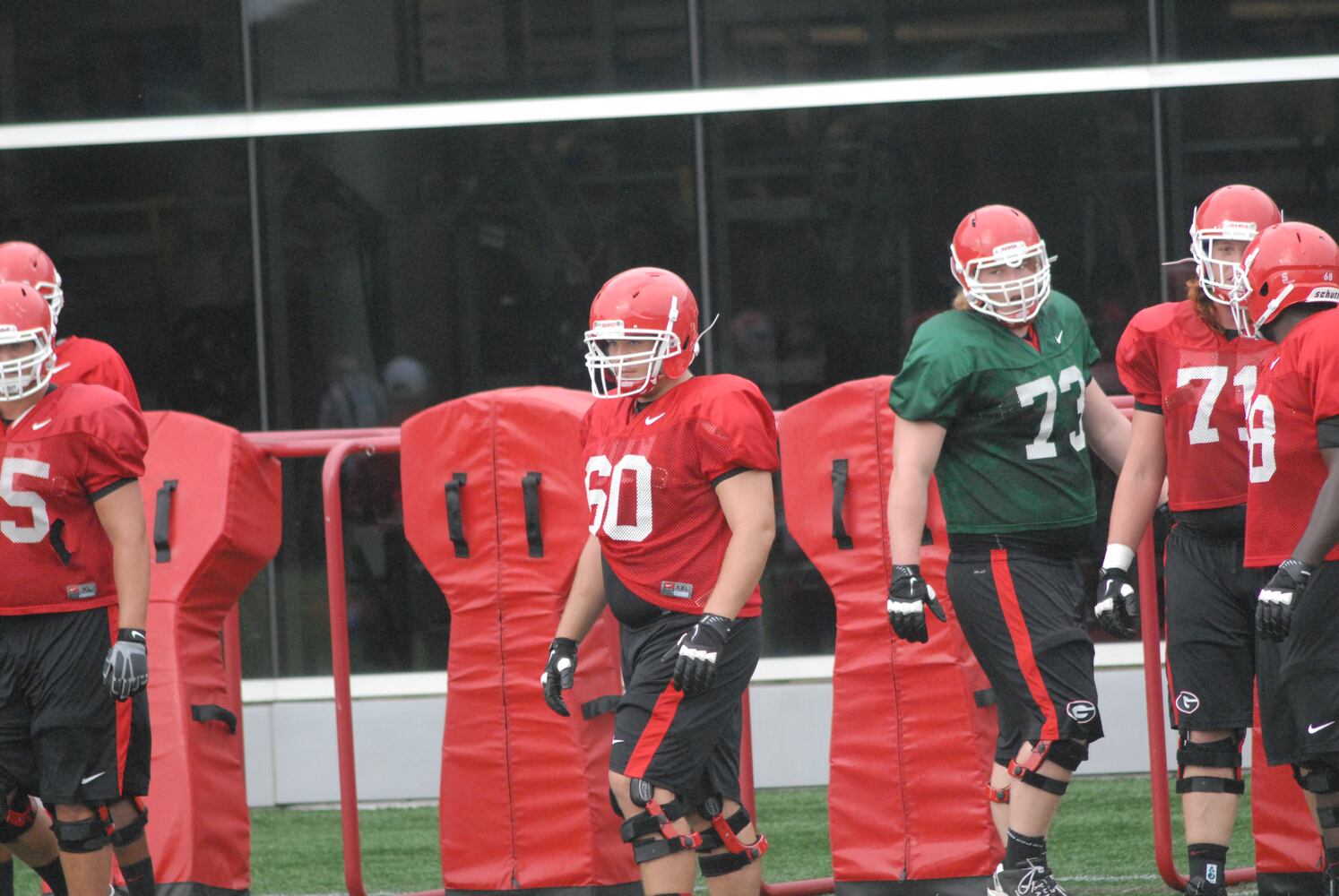 UGA practice, August 8