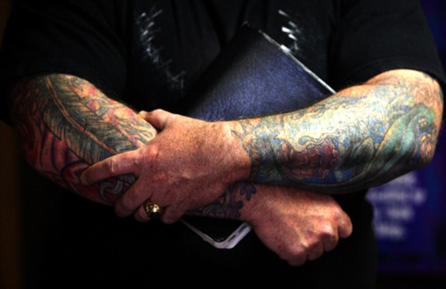 Biker preacher 'living his dream'