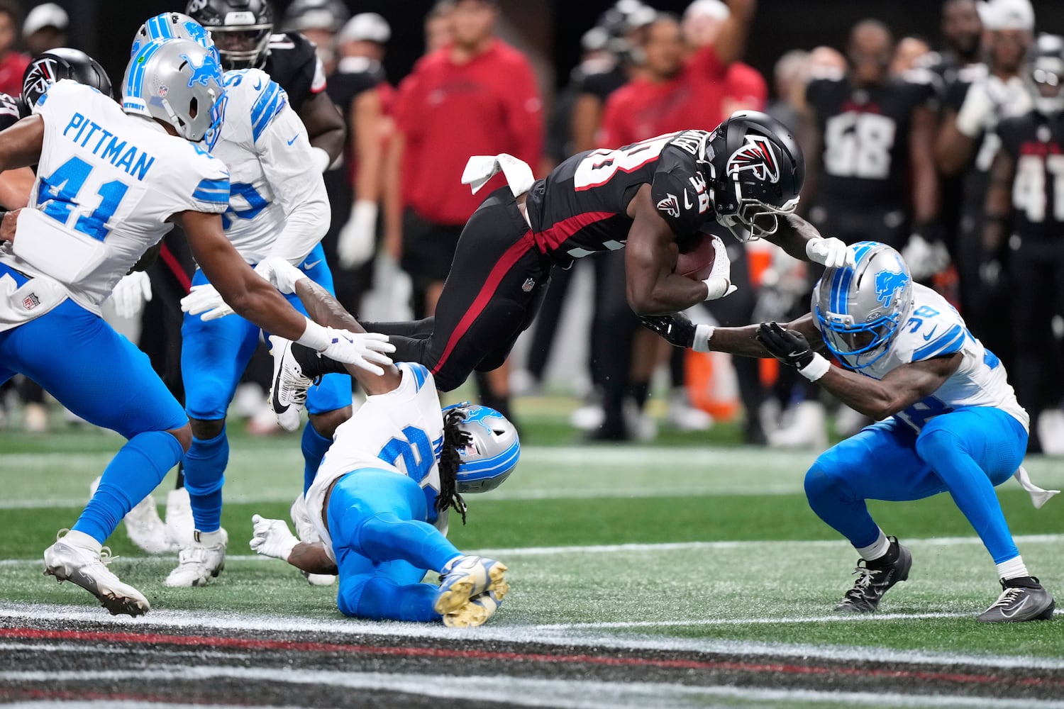 Lions Falcons Football