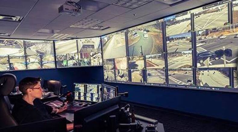 Duluth recently approved funding for the police department to upgrade the police camera room to a real time crime center. (Courtesy Duluth Police Department)