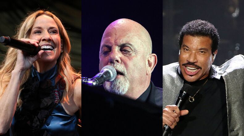 ATlive on Friday, Nov. 11, 2022 at Mercedes-Benz Stadium features Sheryl Crow, Billy Joel and Lionel Richie. ROBB COHEN