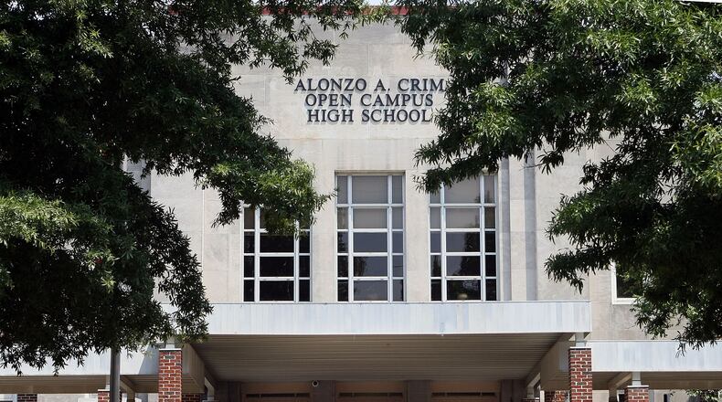 Alonzo A. Crim Open Campus High School in Atlanta.  Phil Skinner pskinner@ajc.com