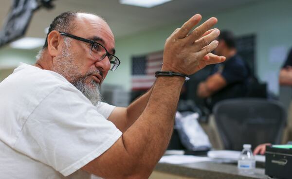 August 18, 2017 Atlanta: Jose Serrano said that if if he is deported again he won’t return and will instead seek to make a living in Mexico, where his mother remains. "I’ll stay there. I won’t come back,” he said. “I don’t’ know what is going to happen to my wife.” 