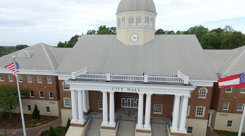 Roswell City Hall has been gripped by a feud between administrator Gary Palmer and a council member, Mike Palermo. CREDIT: AJC file photo