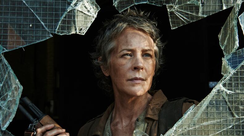 Melissa McBride as Carol Peletier - The Walking Dead _ Season 5, Gallery - Photo Credit: Frank Ockenfels 3/AMC Melissa McBride as Carol Peletier - The Walking Dead _ Season 5, Gallery - Photo Credit: Frank Ockenfels 3/AMC