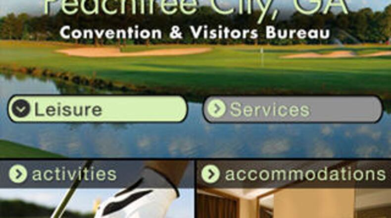 A list of weekly yard sales is available on the free Peacthree City app. Courtesy iTunes