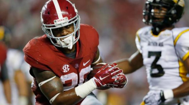 Former Alabama running back Tyren Jones faces aggravated assault, battery and drug possession charges after an attack in Smyrna on Friday.