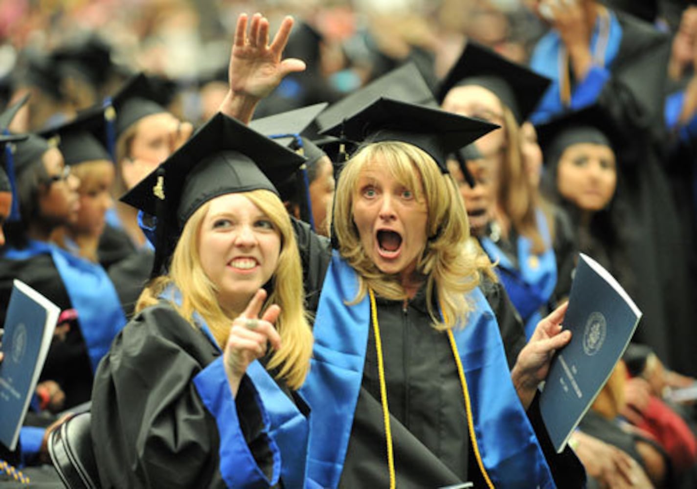 Jimmy Carter speaks at GSU commencement