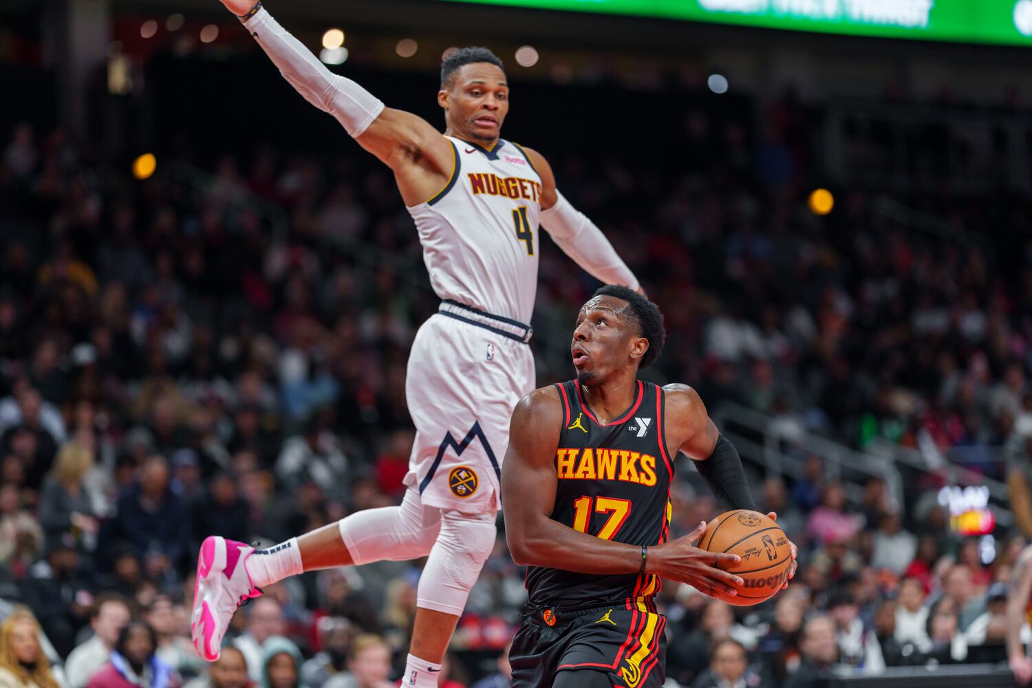 Nuggets Hawks basketball