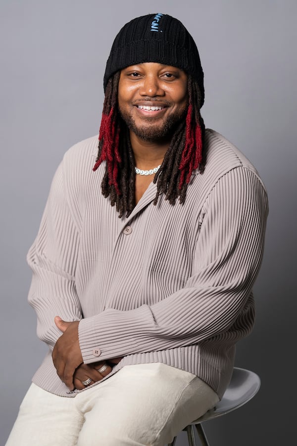 Leon Thomas III poses for a portrait on Tuesday, April 22, 2025, in New York. (AP Photo/Gary Gerard Hamilton)