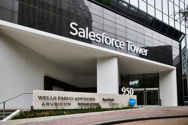 Salesforce was founded in 1999 and has grown into one of the world’s largest artificial intelligence-powered customer relationship management firms. (Courtesy of Salesforce)