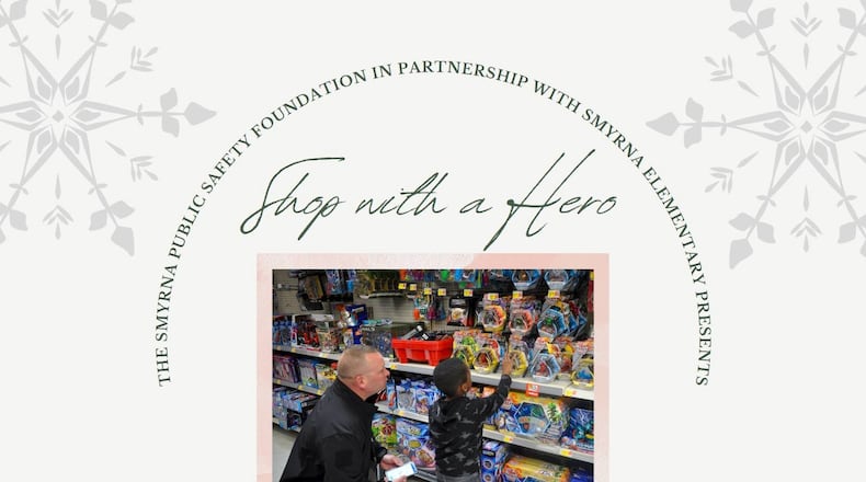 The last two nights of Smyrna's Santa House will be from 6-8 p.m. Dec. 20 and 21 at the Taylor-Brawner House, 3182 Atlanta Road SE, Smyrna. Donations go to the Smyrna Safety Foundation's "Shop with a Hero" program. (Courtesy of Smyrna)