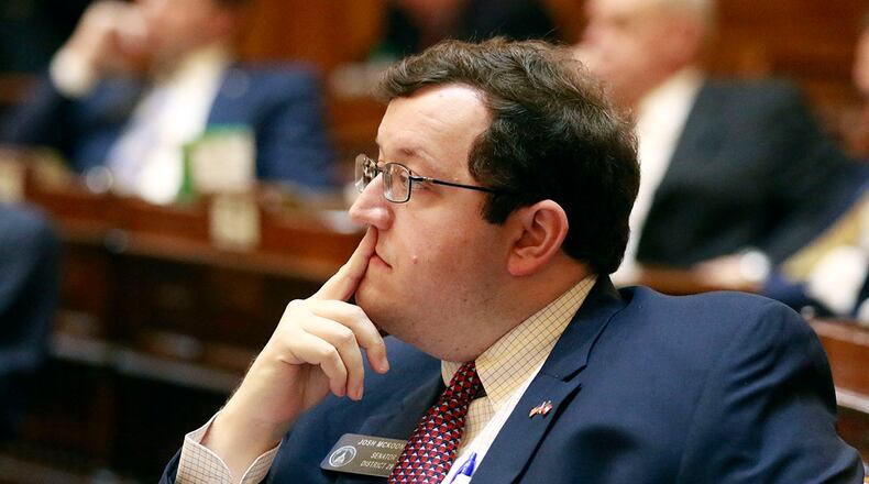 State Sen. Josh McKoon is facing fallout over the vetoed "religious liberty" legislation.