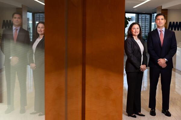 Lauren Prevost and Wyatt Kendall say they are laser-focused on recruiting lawyers for the Atlanta office of the combined law firm of Morris Manning & Martin and Taft Stettinius & Hollister. (Arvin Temkar/AJC)